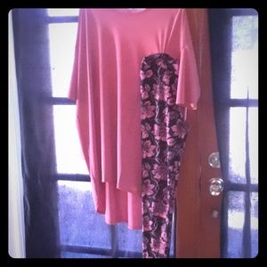 Lularoe Irma and leggings I will sell separately a